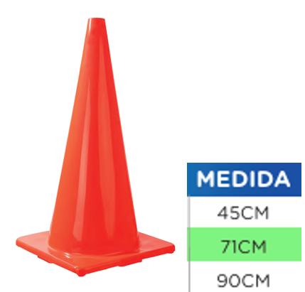 Cono Base Naranja