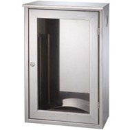 GABINETE MOD ESP 2 PARA EXTINTOR ESPEJO ACERO INOXIDABLE 430