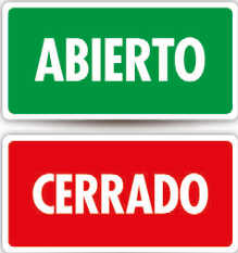 Abierto y Cerrado