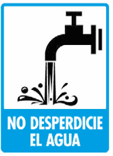 No Desperdicie el Agua