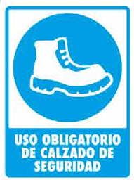 Uso Obligatorio de Calzado de Seguridad