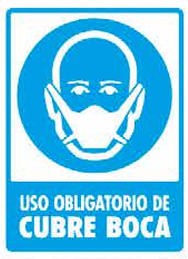 Uso Obligatorio de Cubre Boca