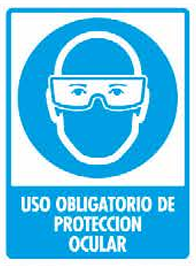 Uso Obligatorio de Protección Ocular