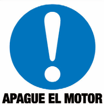 Apague el Motor
