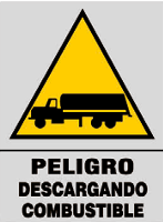 Peligro Descargando Combustible