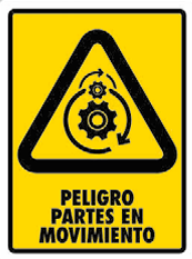 Peligro Partes en Movimiento
