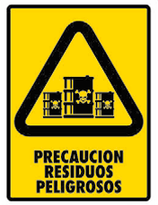 Precaución Residuos Peligrosos
