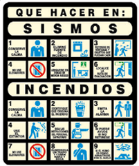 Qué hacer: Sismos/Incendios
