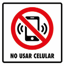 NO Usar Celular